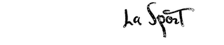 LA SPORT logo