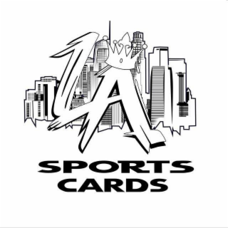 LA SPORTS CARDS logo