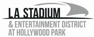 LA STADIUM & ENTERTAINMENT DISTRICT AT HOLLYWOOD PARK logo