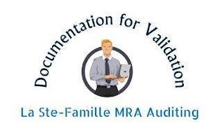 LA STE-FAMILLE MRA AUDITING DOCUMENTATION FOR VALIDATION logo