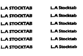 L.A STOCKTAB logo
