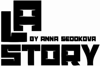 LA STORY BY ANNA SEDOKOVA logo