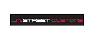 L.A. STREET CUSTOMS logo