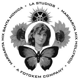 LA STUDIOS * MARGARITA MIX HOLLYWOOD * A FOTOKEM COMPANY * MARGARITA MIX SANTA MONICA * logo