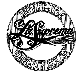 LA SUPREMA AUTHENTIC CHUNKY SALSA logo