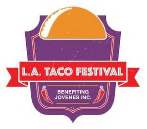L.A. TACO FESTIVAL BENEFITING JOVENES INC. logo