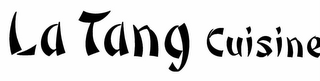 LA TANG CUISINE logo
