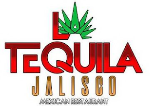 LA TEQUILA JALISCO MEXICAN RESTAURANT logo