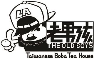 LA THE OLD BOYS TAIWANESE BOBA TEA HOUSE logo