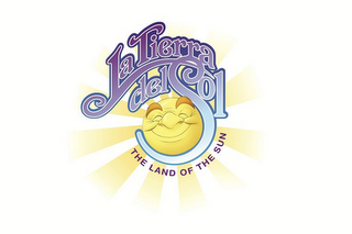 LA TIERRA DEL SOL THE LAND OF THE SUN logo