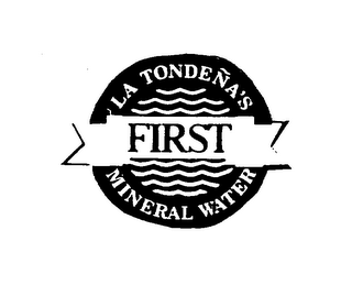 LA TONDENAS FIRST MINERAL WATER logo