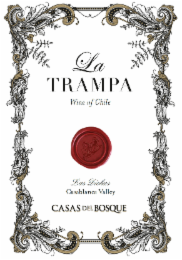 LA TRAMPA WINE OF CHILE LAS DICHAS CASABLANCA VALLEY CASAS DEL BOSQUE logo