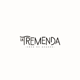 LA TREMENDA CASA DE ASADOS logo