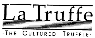 LA TRUFFE THE CULTURED TRUFFLE logo