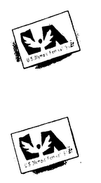 LA, U.S. OLYMPIC FESTIVAL-'91 logo