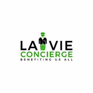 LA VIE CONCIERGE BENEFITING US ALL logo