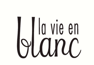 LA VIE EN BLANC logo