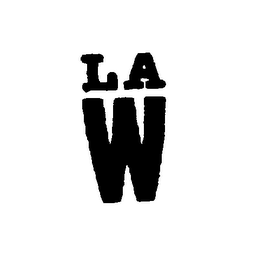 LA W logo