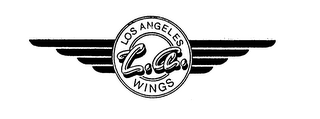 L.A. WINGS LOS ANGELES logo