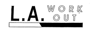 L.A. WORK OUT logo