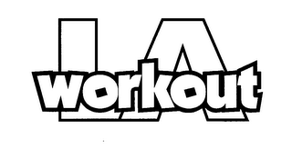 LA WORKOUT logo