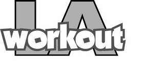 LA WORKOUT logo