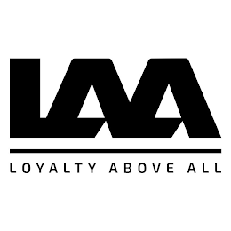 LAA LOYALTY ABOVE ALL logo