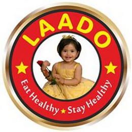 LAADO EAT HEALTHY STAY HEALTHY logo
