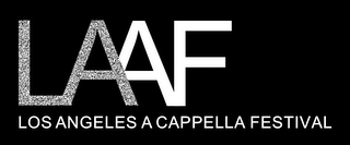 LAAF LOS ANGELES A CAPPELLA FESTIVAL logo
