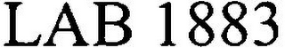 LAB 1883 logo