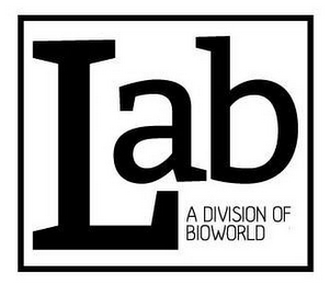 LAB A DIVISION OF BIOWORLD logo