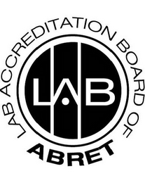 LAB ACCREDITATION BOARD OF ABRET LAB logo