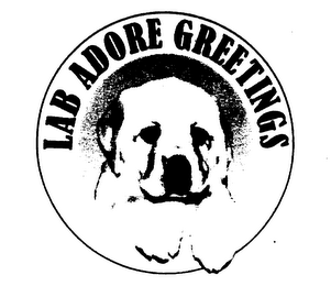 LAB ADORE GREETINGS logo