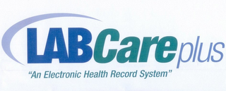 LAB CARE PLUS "AN ELECTRONIC HEALTH RECORD SYSTEM" logo