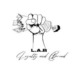 L.A.B LOYALTY AND BREAD logo