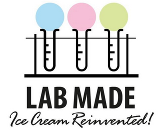 LAB MADE ICE CREAM REINVENTED! logo