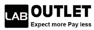 LAB OUTLET EXPECT MORE PAY LESS logo