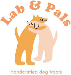 LAB & PALS HANDCRAFTED DOG TREATS logo