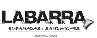 LABARRA EMPANADAS & SANDWICHES -ARGENTINIAN STYLE- logo
