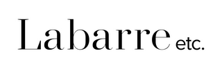 LABARRE ETC. logo