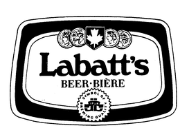 LABATT'S BEER.BIERE SYMBOL OF BREWING QUALITY 1828 logo