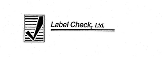 LABEL CHECK, LTD. logo