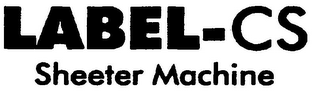 LABEL-CS SHEETER MACHINE logo