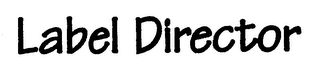 LABEL DIRECTOR logo