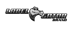 LABEL GATOR BRAND logo