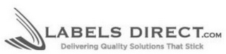 LABELS DIRECT.COM DELIVERING QUALITY SOLUTIONS THAT STICK logo