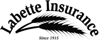 LABETTE INSURANCE SINCE 1915 logo