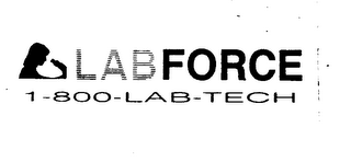 LABFORCE 1-800-LAB-TECH logo