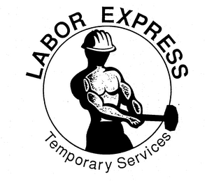 LABOR EXPRESS TEMPORARY SERVICES logo