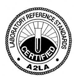LABORATORY REFERENCE STANDARDS CERTIFIED A2LA